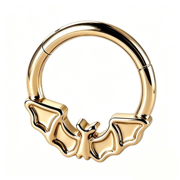 Titanium seamless nose hoop collection